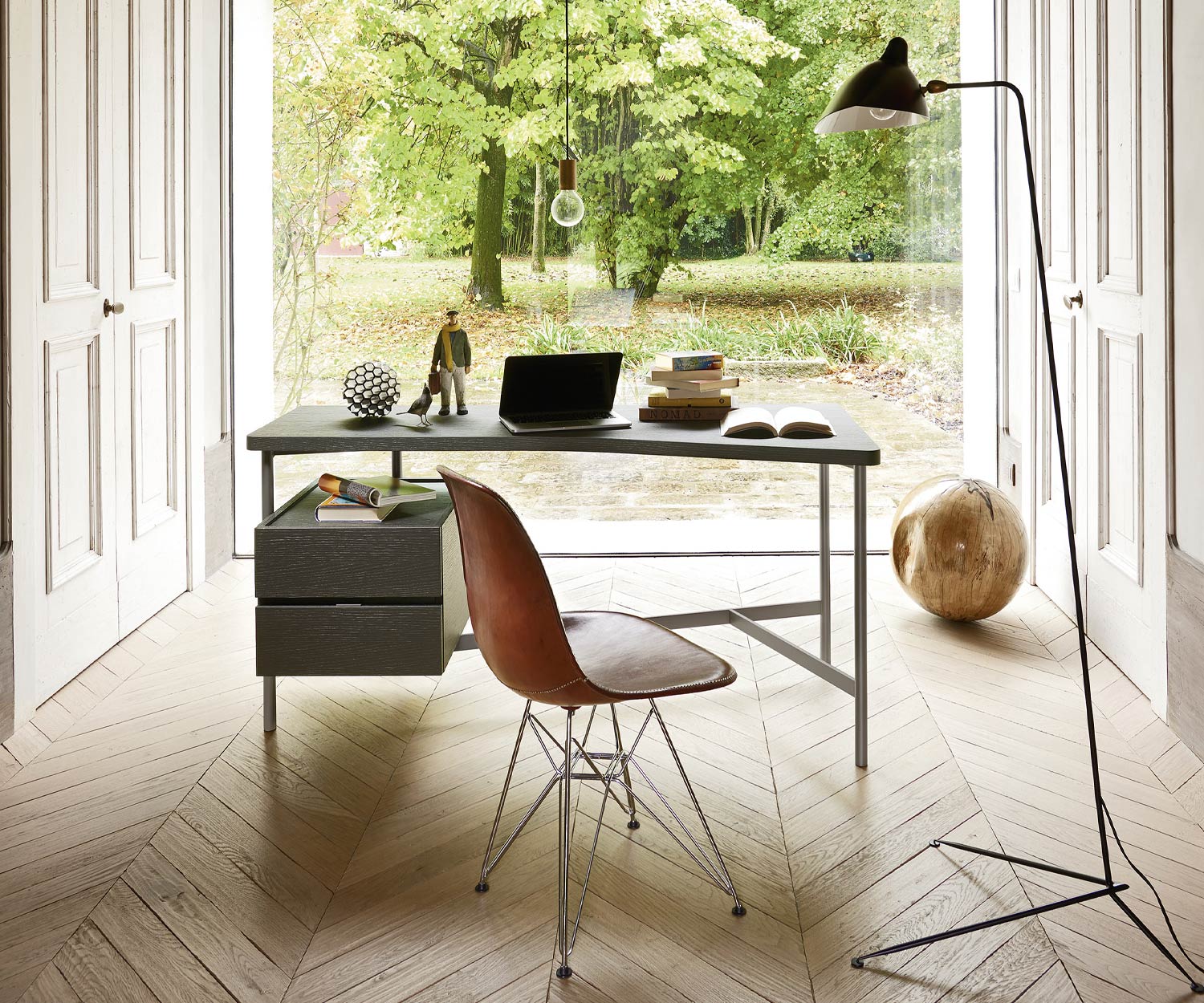 Exklusiver Livitalia Architekten Design Schreibtisch Desk