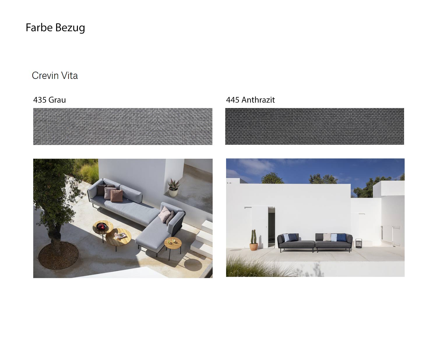 Poltrona design poltrona da giardino colori tessuto rivestimento grigio antracite