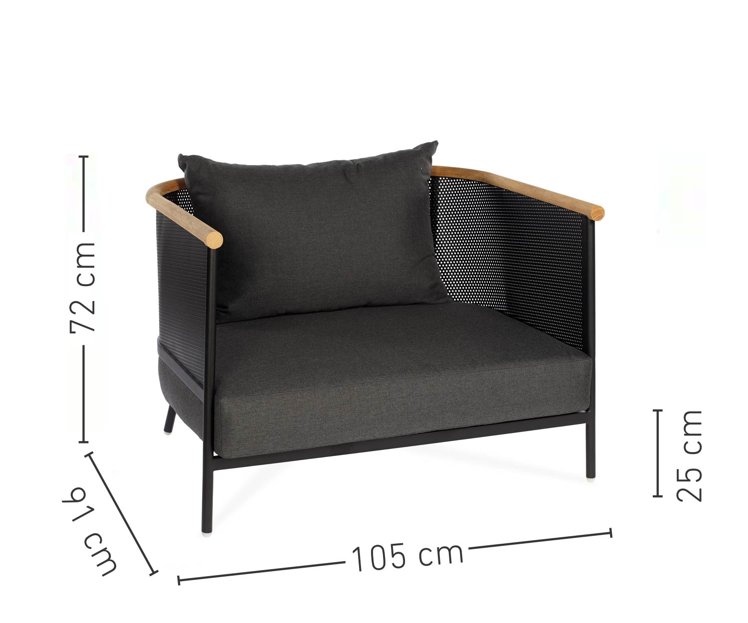Fauteuils de jardin de la collection Oasiq Riad Garden 