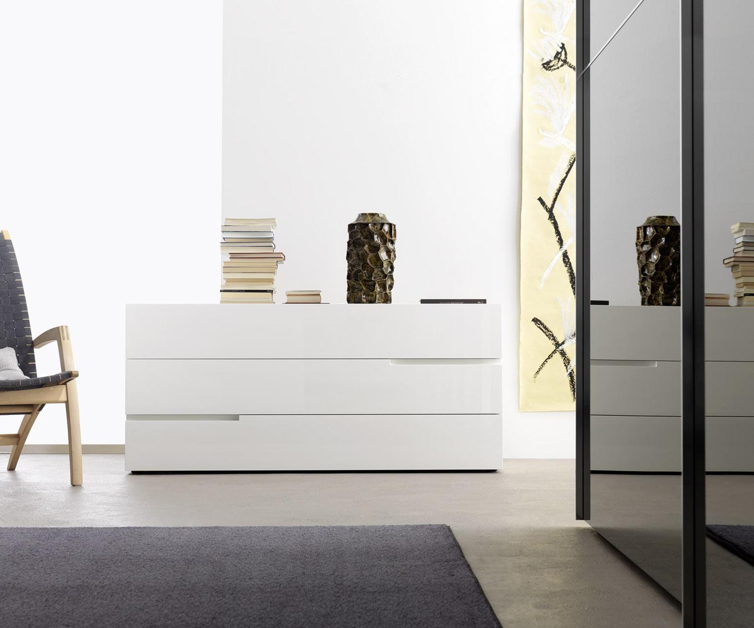 Design Kommode Wei&szlig; - Tacca
