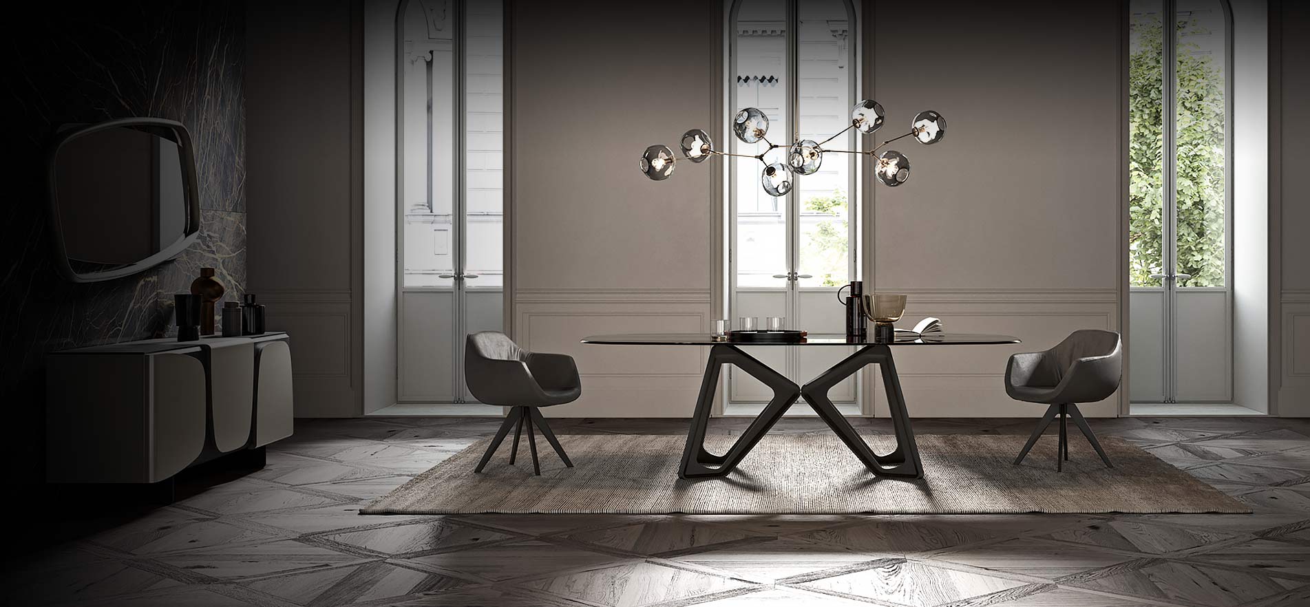 Design Glastisch