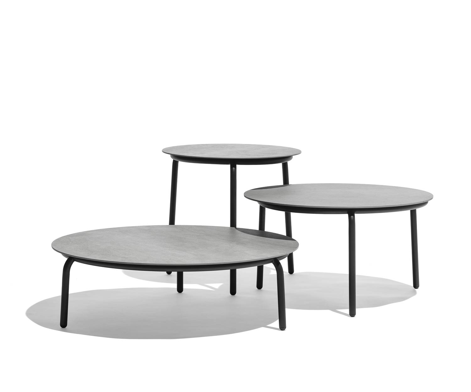 Esclusivo Todus Tavolino di design Starling con piano in HPL