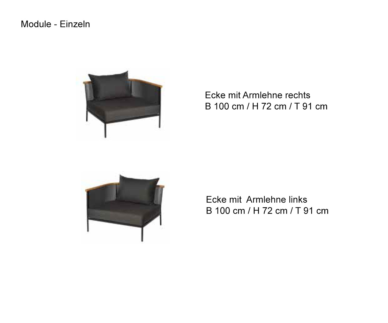Oasiq Collection de jardins Riad Design en deux modules