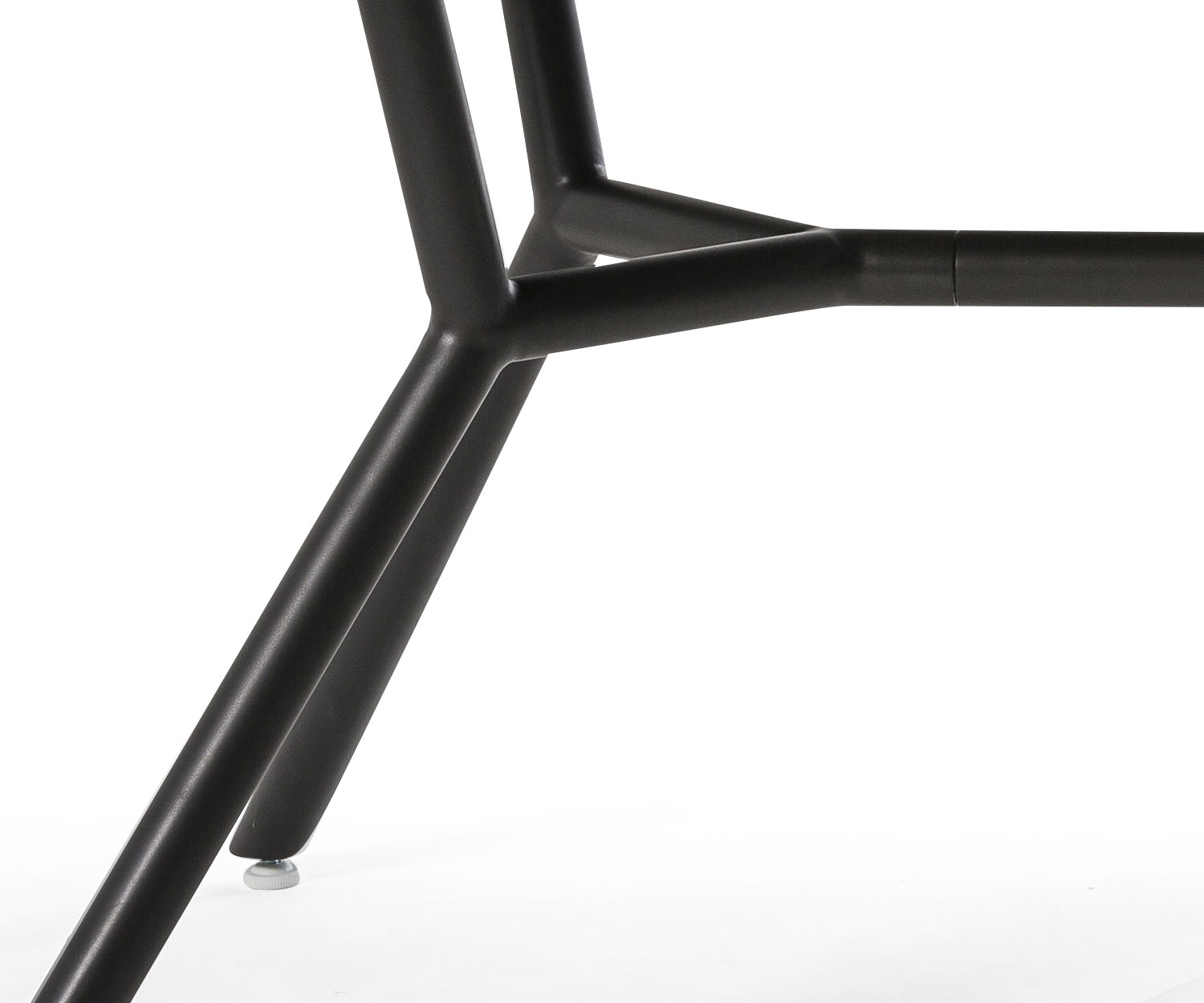 Oasiq Reef table jardin détail piétement anthracite