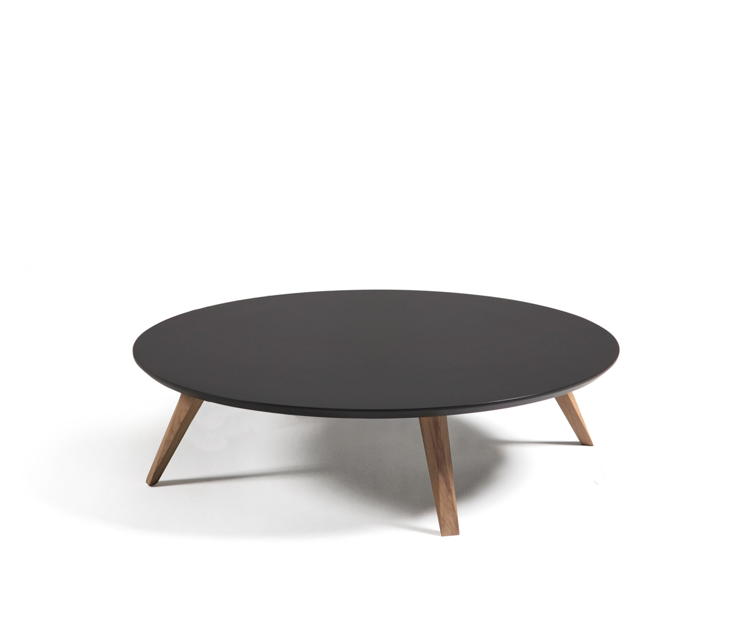 Exklusiver Prostoria Design Beistelltisch Oblique Schwarz
