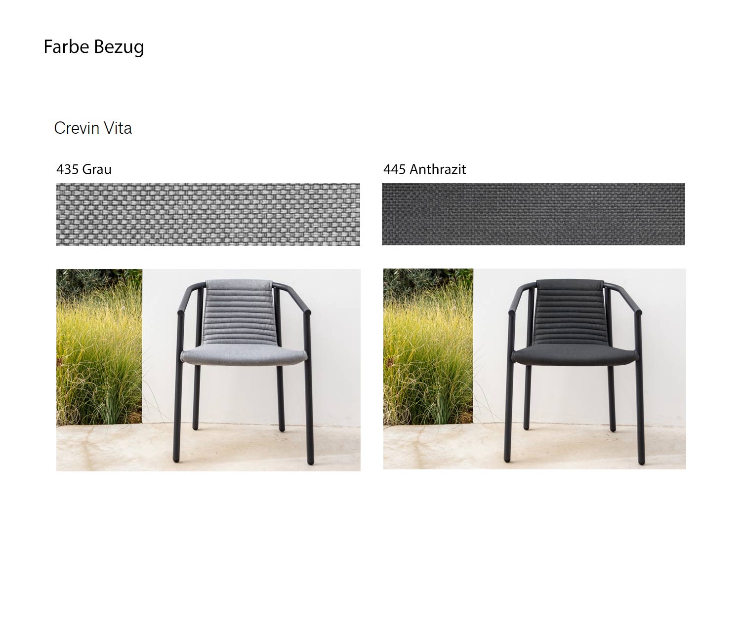 Todus Duct Round Design Fauteuil Couleur Tissu Gris Anthracite
