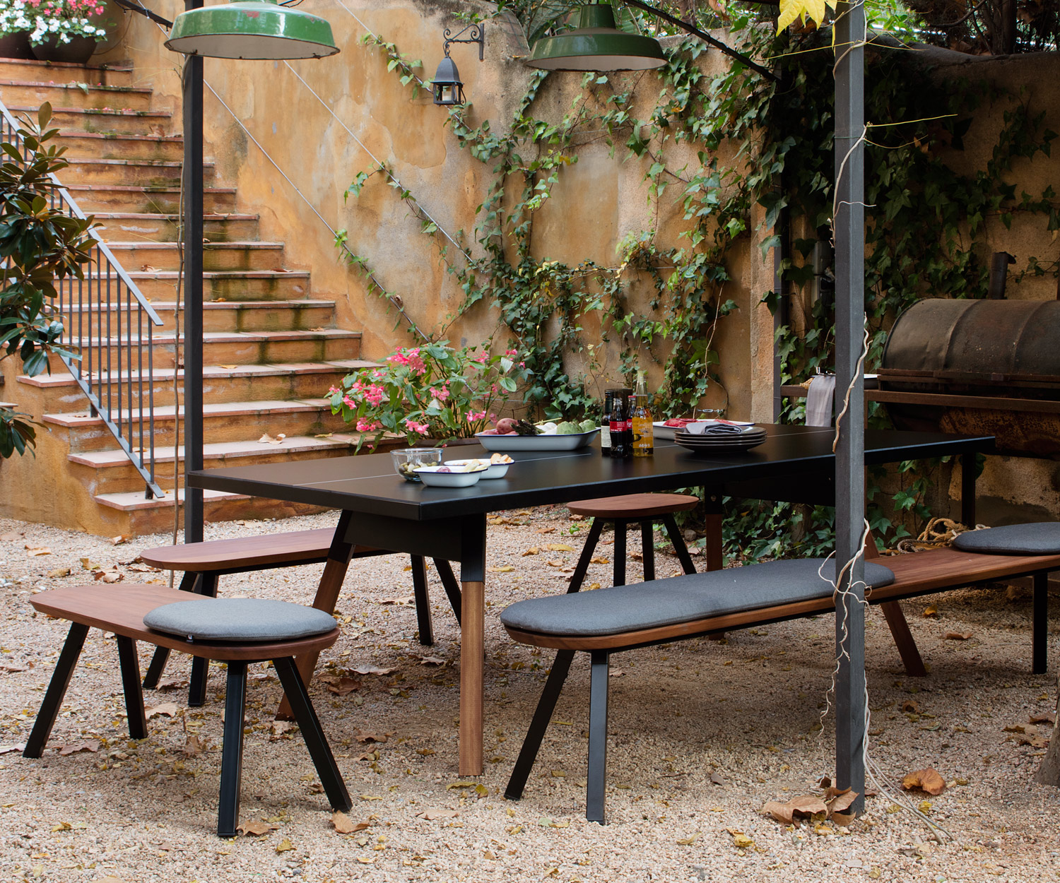 RS Barcelona Ping Pong Gartentisch
