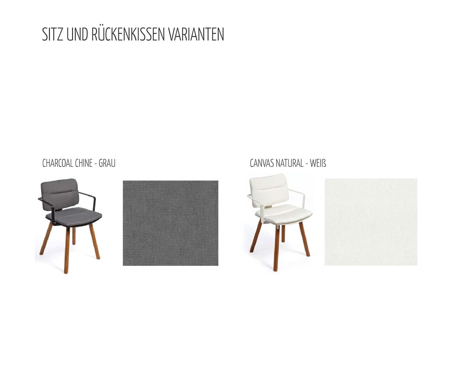 Oasiq Coco Design Stuhl Polsterung Kissen