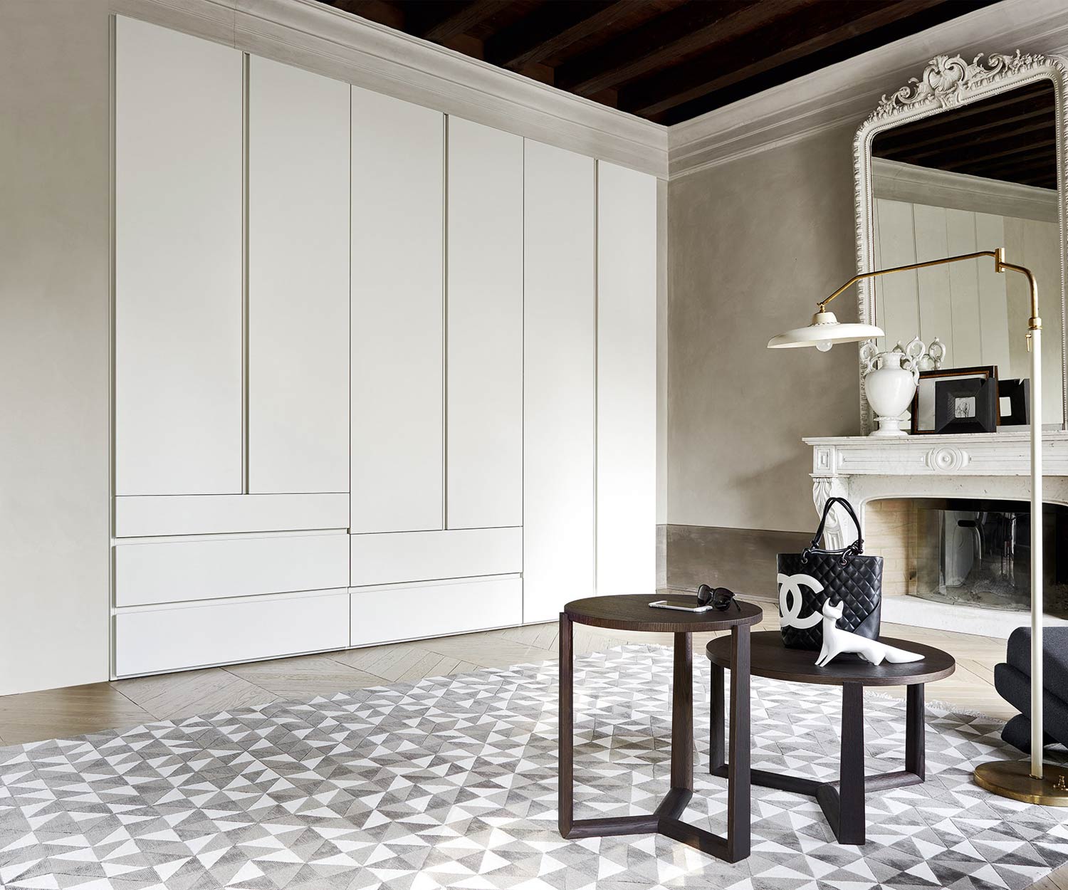 Moderner Livitalia Schlafzimmer Design Kleiderschrank Collage