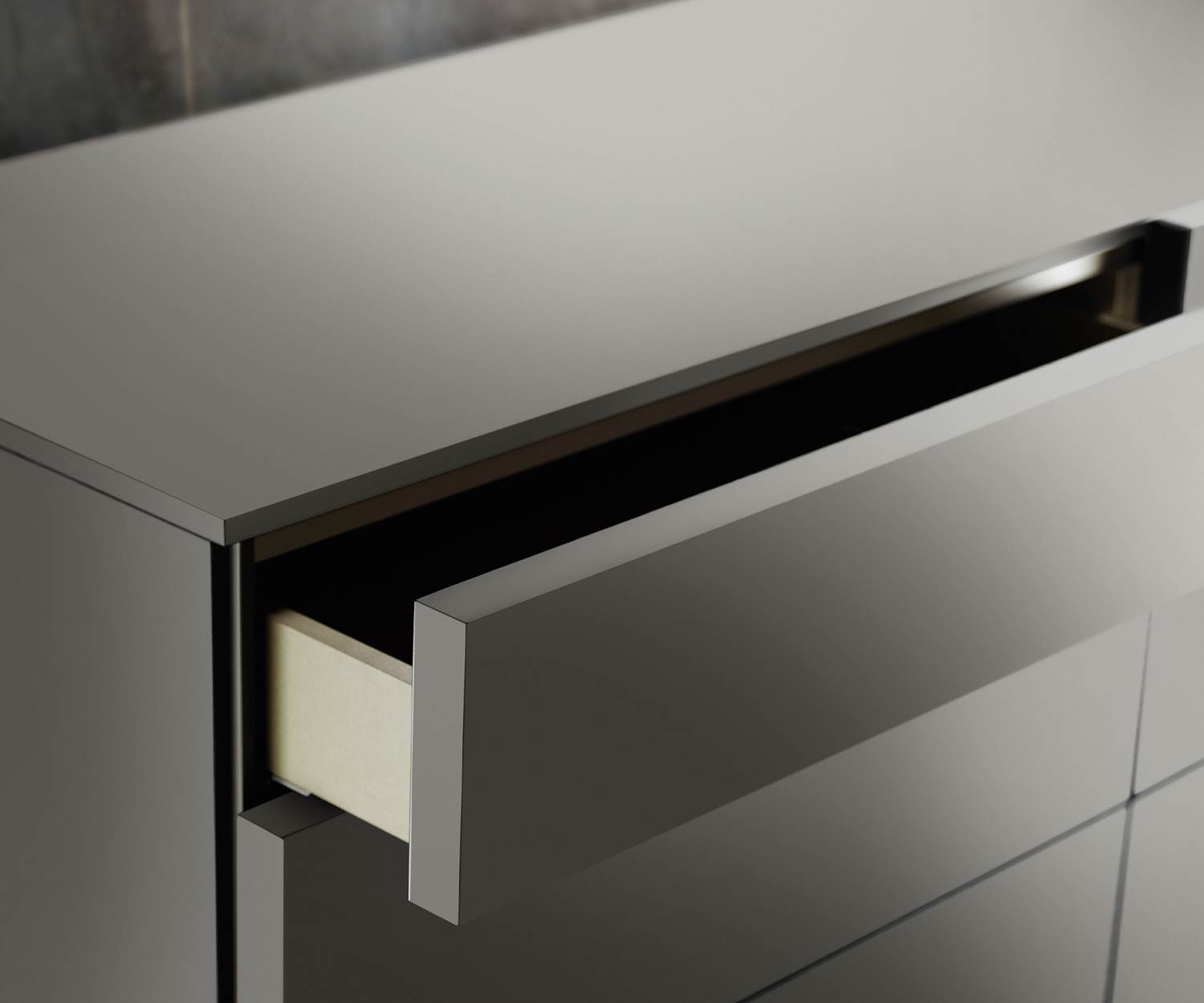 Exklusive Livitalia Valeo Design Kommode mit Schreibtisch