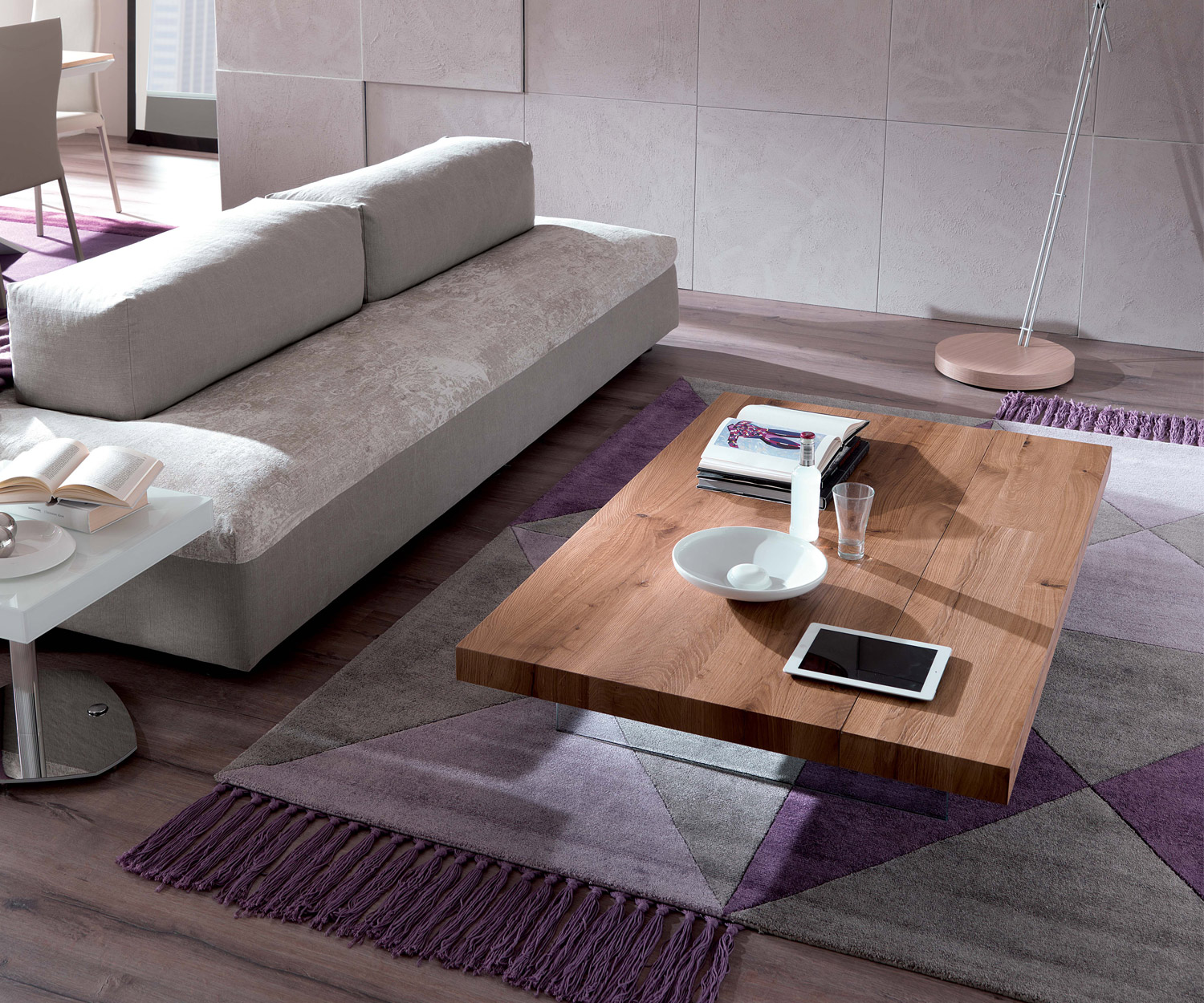 Table basse réglable en hauteur Ozzio Table basse Markus T063 