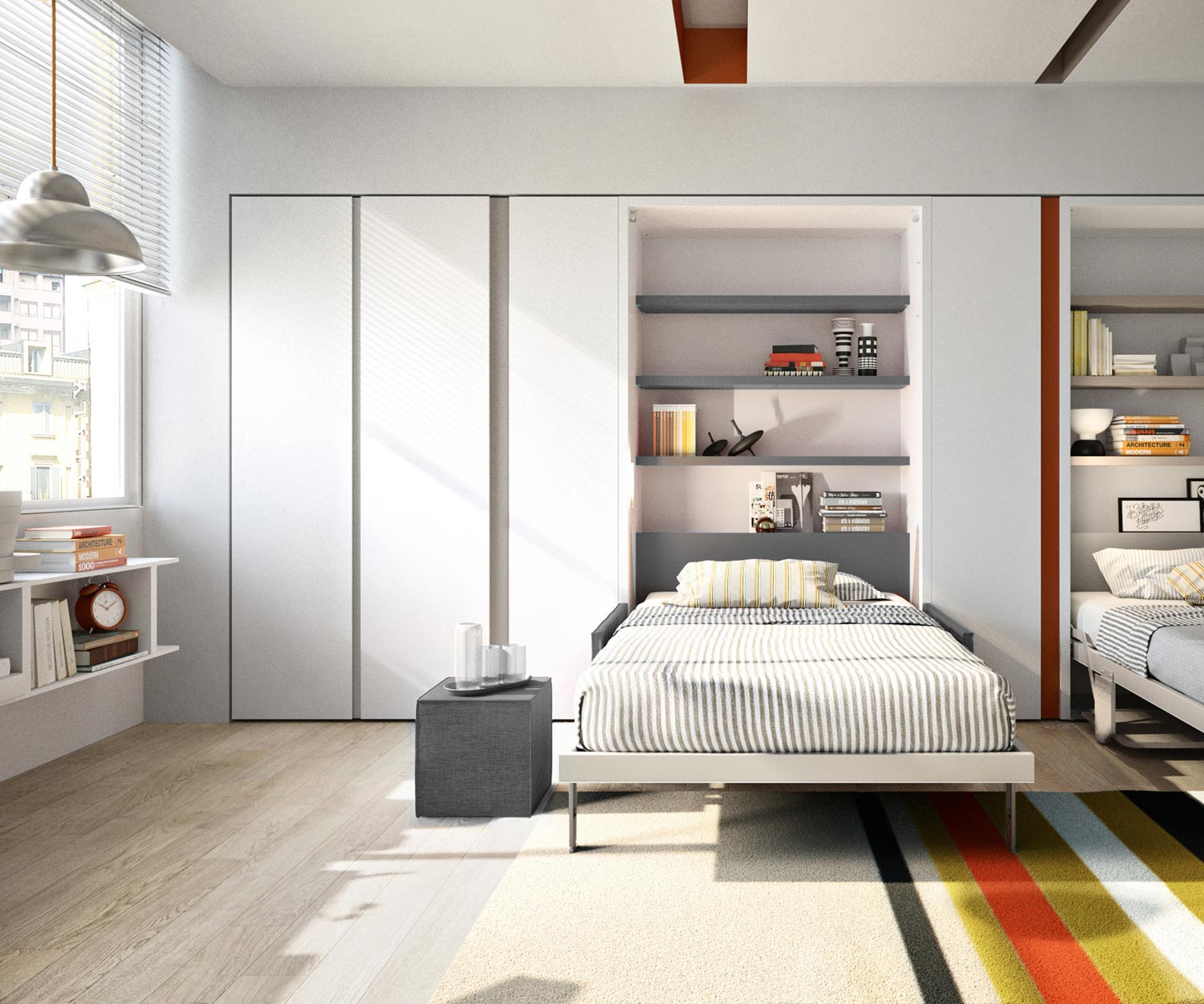 Clei Schrankbetten Altea Book 120 Sofa