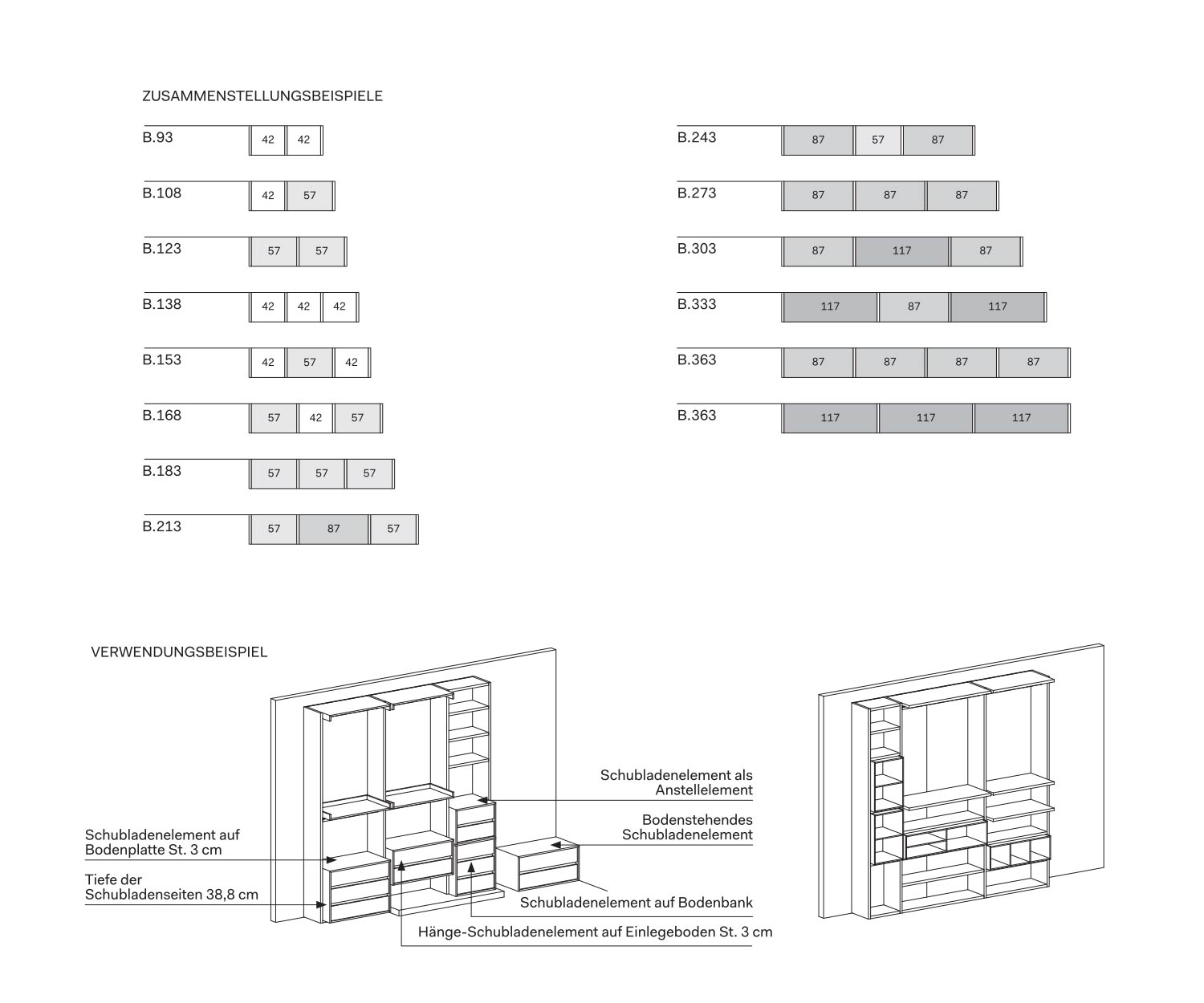 Novamobili Begehbarer Design Kleiderschrank Skizze Maße Zeichnung Größenangaben