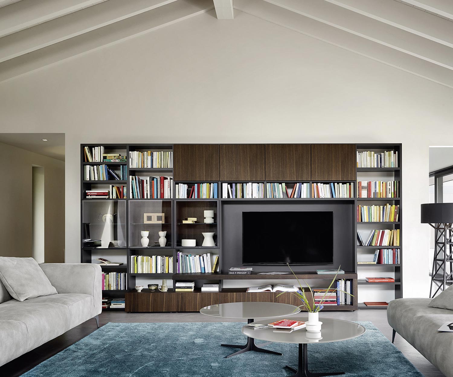 Exklusives Livitalia Design Bücherregal C58
