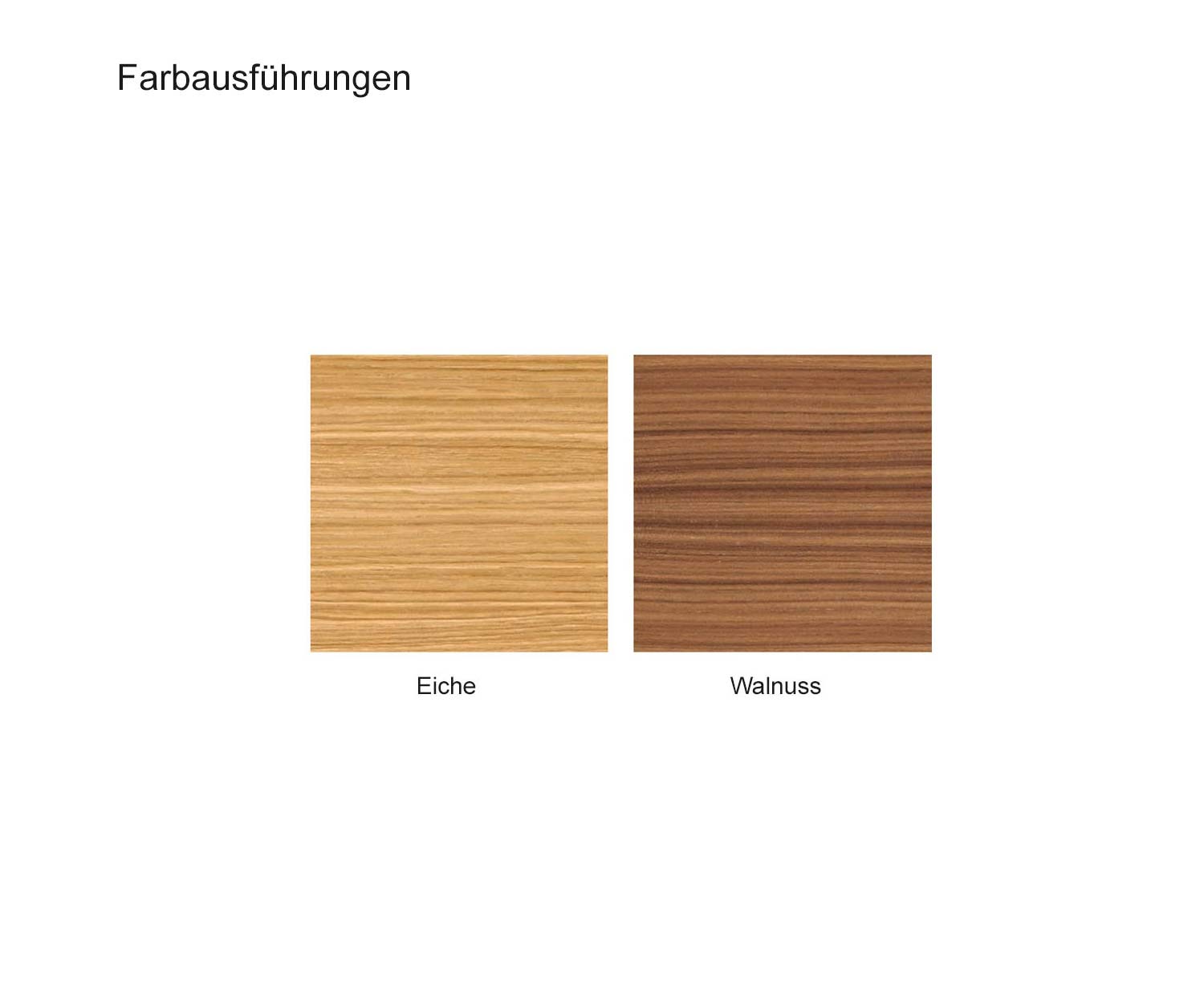 Punt Sussex Design Konfigurator Holzfurniere Eiche Hell Walnuss Nussbaum